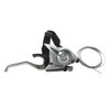 Brake- and Gear-Levers, ST-EF 51 Silver, 2-Finger 9-Speed Right, V-Brake,