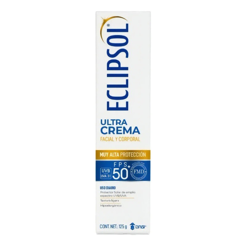 Protector Solar Eclipsol Muy Alta Protección Fps Ultra Crema 125g