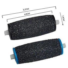 9Pcs Pedi Replacement Rollers Heads Refills, Extra Coarse for Pedicure Hard Skin Remover