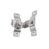 Stainless Steel L-Shaped Plate Hook Latch for Sliding Doors, Extra Large, 360-Degree Rotation Rotating