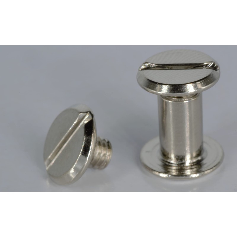 Q-tools® Book Screws 5 mm Silver | Pack of 10