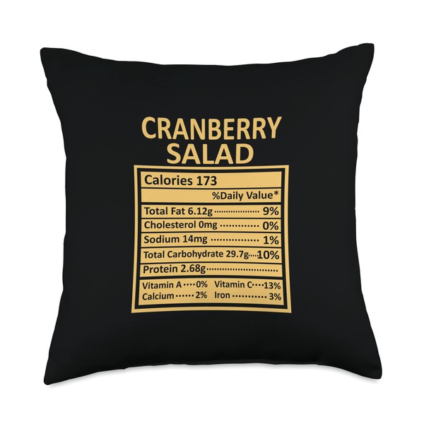 Nutritional Facts Labels Thanksgiving Gifts Store Thanksgiving Christmas Funny Cranberry