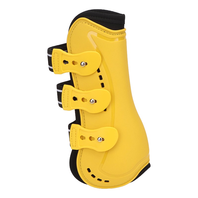 2Pcs Horse Tendon Boots Open Front Adjustable Breathable Horse Front
