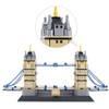 WANGE Tower Bridge of London. Architecture building bricks set.