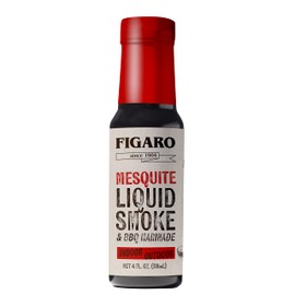 Crystal Louisiana's Mesquite Liquid Smoke & BBQ Marinade, 4 Ounce, Slow Roasted Mesquite Flavor Indoors and Out