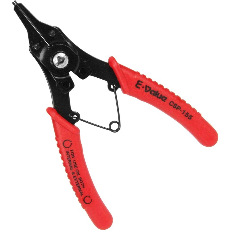 E-Value CSP-155 Combination Snap Ring Pliers, Shaft and Hole Set