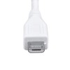 K-MAINS 5ft White Micro USB Data Sync Cable Charging Cord