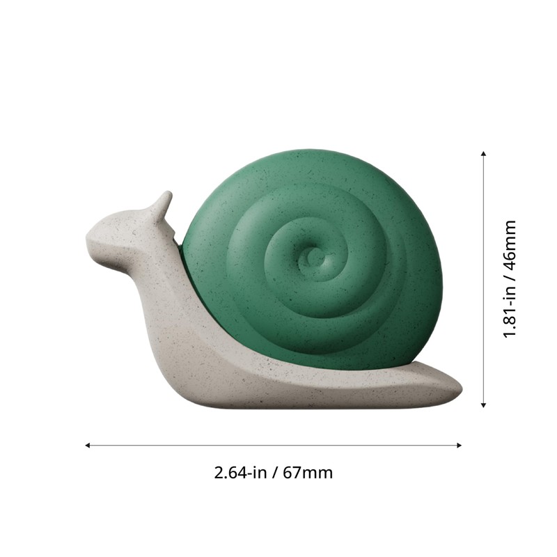 Snail Unboxing Cutter - Sustainable Ceramic Blade Box Cutter (Green)