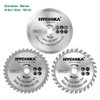HYCHIKA Mini Circular Saw Blades 3 PCS Diameter: 85mm, Arbor: