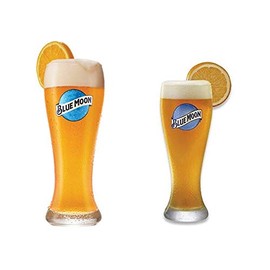 Blue Moon Mixed Size Glass Set - 16 & 23 Ounce Set