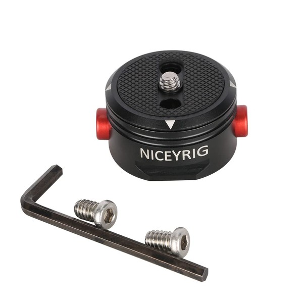 NICEYRIG 1/4" Universal Quick Release Adapter for Mini Tripods and