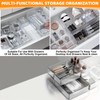 Makeup Drawer Organiser Storage Trays - 7pack Stackable Jewellery Drawer
