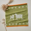 Coucke Cotton Jacquard Printed Terry Towel, Sheep, 50 x 75