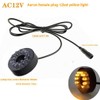 SUIOPPYUW RGB Waterproof Connector Light Underwater Lighting Feature Garden Underwater
