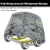 QEWTYI Golf Cart Cover 420D Outdoor 360° Windproof Design Compatible