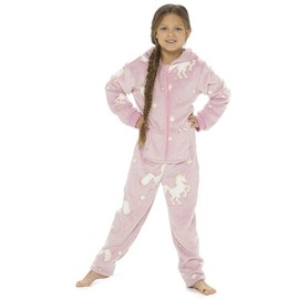 Kids Glow In The Dark Onesie LN001 Unicorn 11-12 Years