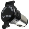 FARBIN 12V/24V Splitter Power Adapter Plug Outlet Parts Auto Lighter