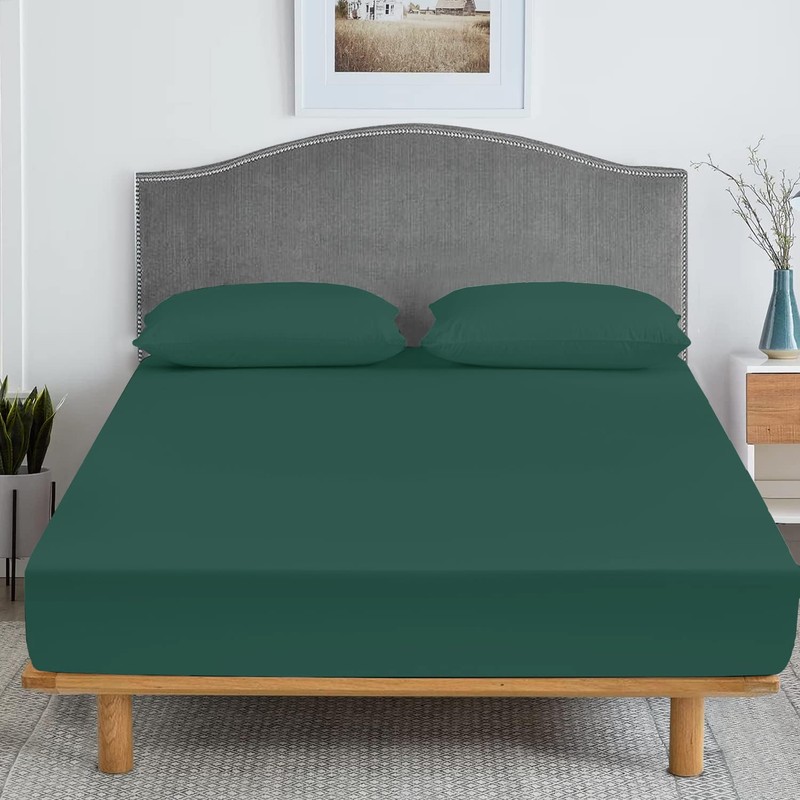 Imperial Rooms Brushed Microfibre Fitted Sheet 25 CM Easy Care