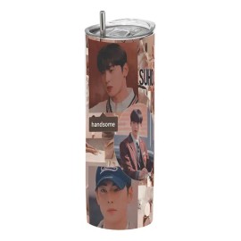 Termo Skinny Café 20 Oz K-drama True Beauty #49