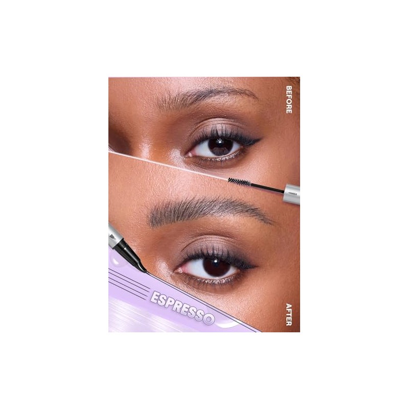 SHEGLAM Lápiz de Cejas Laminador Real Flow - Espresso