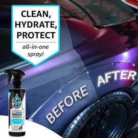 Rev Auto Wrap Guard - Cleans, Hydrates & Protects Car Vinyl | Vinyl Wrap Cleaner for Cars | Made for Gloss, Satin, Matte, Chrome, Printed & More - (32 Fl Oz)