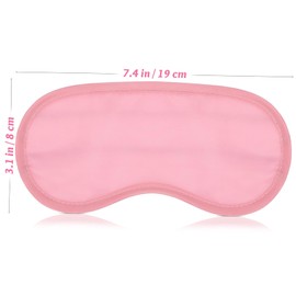 Healeved 16Pcs Disposable Eye Mask Comfortable Silk Eye Shield for Sleeping for Travel Light Blocking for Home Office and Train Use Random Color