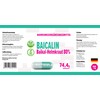 Hepatica Baicalin (Scutellaria baicalensis) Chinese Skullcap 500mg 120 Vegan Capsules,