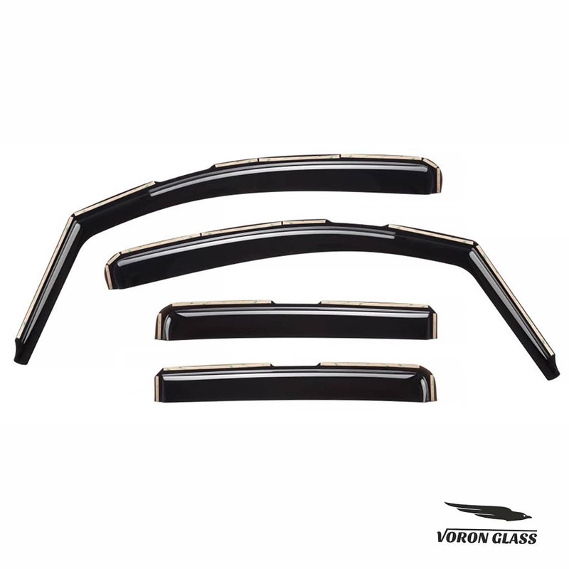 Voron Glass in-Channel Extra Durable Rain Guards for Buick Encore