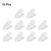 sourcing map 10pcs Headphone Wire Clips 0.94" Length Small Headset
