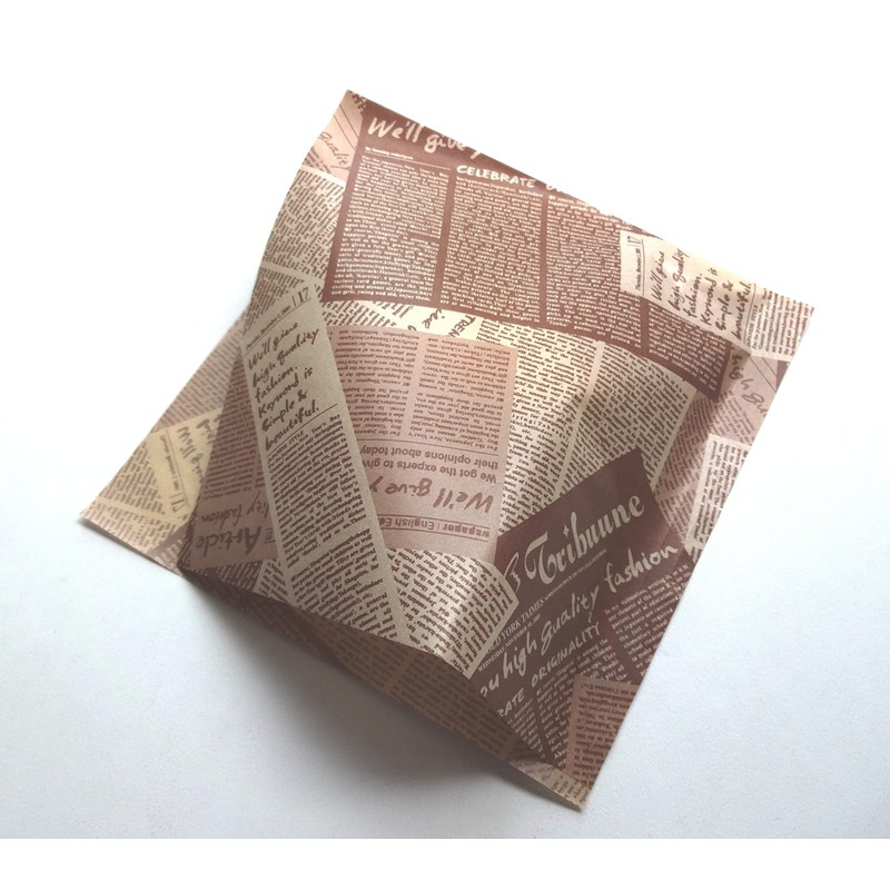 Burger Bags No.20, Pack of 100 (Unbleached Articles)