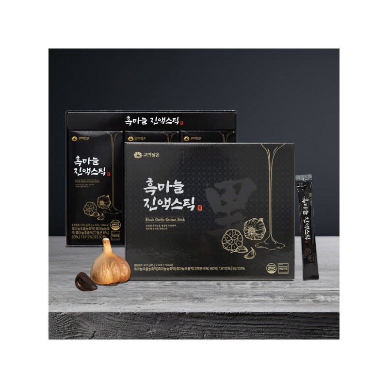Goydamun Immune Strengthening Black Garlic Extract Stick 15g / 고이담은