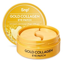 SNP Gold Collagen Wrinkle Eye Patch, 60 pieces, 1 piece / Snp 골드 콜라겐 주름 아이패치, 60개입, 1개