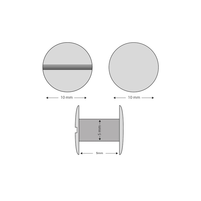KLEBASTO Book Screws | Book Binding Screws for Books, Menus,