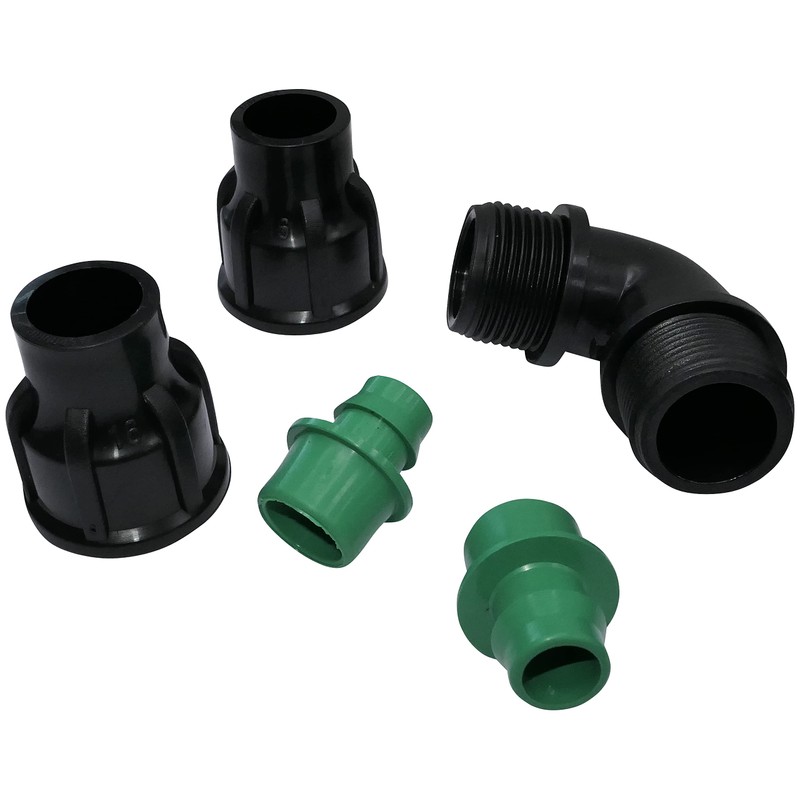 AERZETIX - C48681 - Set of 5 Fittings / Angle