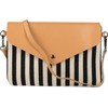 styleBREAKER envelope clutch the maritime stripe look with fish bone