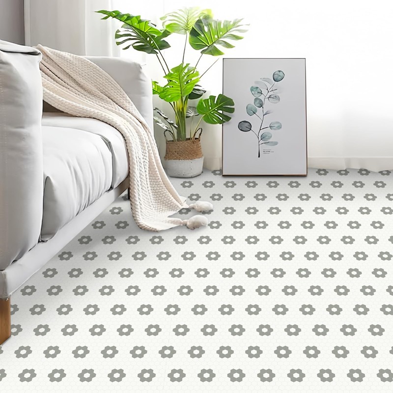 MORCART Peel and Stick Floor Tile, Vinyl Flooring Waterproof, DIY