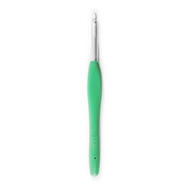 Clover Clover 1048/I Green Amour Crochet Hook, Size I, 5.5mm