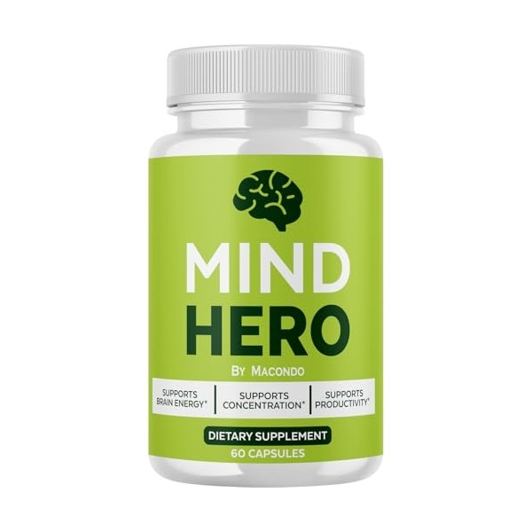 Mind Hero Capsules - Brain Health and Memory Support Advanced