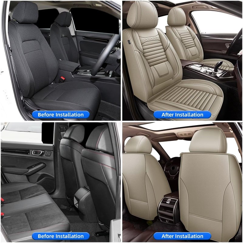DISUTOGO Front Seat Covers for Chevy Traverse 2018-2023 2024 2025:
