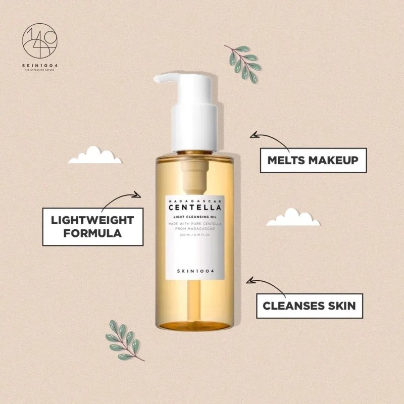 Skin1004 Madagascar Centella Light Cleansing Oil Limpiador