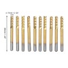 Carbide End Mills 1/8 Inch Screwed Shank Titanium Coated PCB
