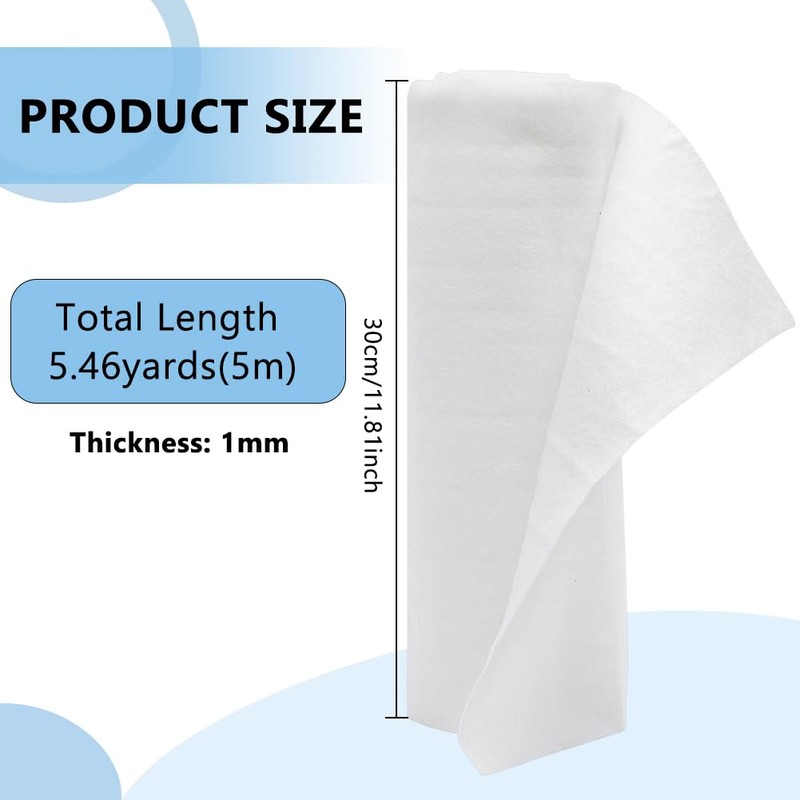 BENECREAT White Vent Filter Media, Electrostatic Air Filter Roll Air