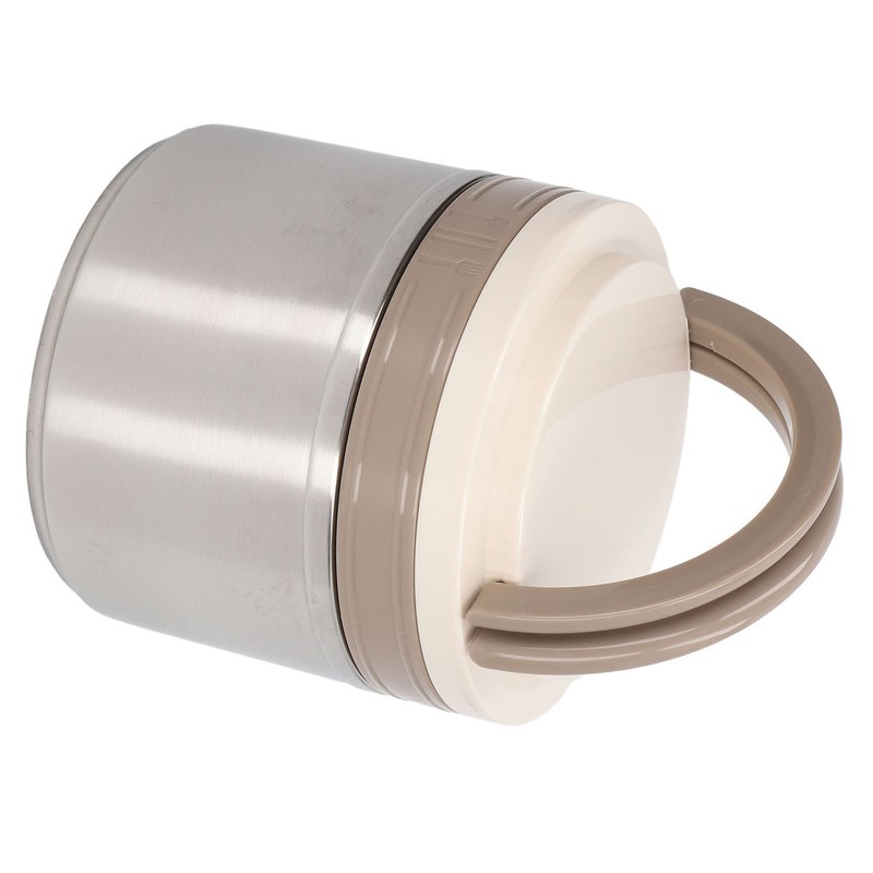 304 Stainless Steel Porridge Box Portable Round Insulated Lunch Container