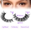 Russain Strip Lashes D Curl False Eyelashes Natural Look Wispy