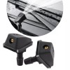 My-carlight 2Pcs Car Windscreen Water Spray Jets Washer Nozzles Adjustable