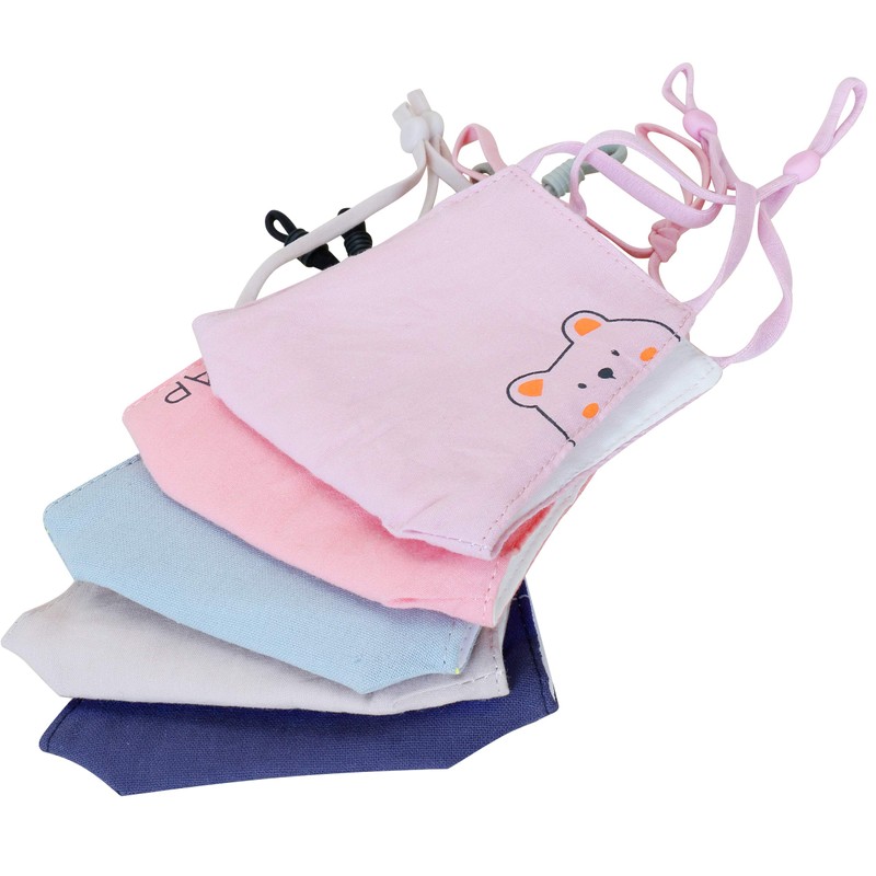 Mitavo- 5 pcs Kids Face Masks, Mouth and Nose Cover