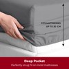 Mellanni Double Fitted Sheet - All Around Elastic - 30