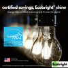 LafoHome EcoBright 12PK Dimmable A19 LED Filament Bulb, 10W (100W