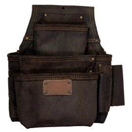 Ox Tools Fastener 3- Pouch Oil-Tanned Leather