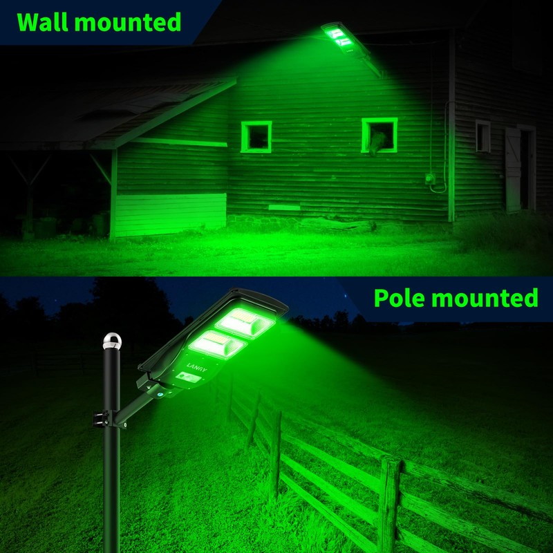 2 Pack LANGY Hog Lights, Green Light for Night Hunting